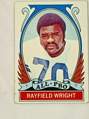 Rayfield Wright [All Pro] Football Cards 1972 Topps Prices