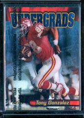 Tony Gonzalez [ [Refractor w/ Coating]] Football Cards 1998 Topps Finest Undergrads Prices