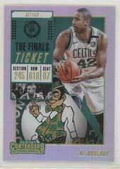 Al Horford [The Finals Ticket] #62 Basketball Cards 2018 Panini Contenders Prices