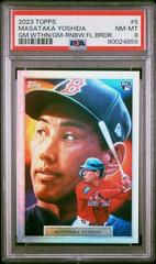 Masataka Yoshida [Rainbow Foil] #5 Baseball Cards 2023 Topps Game Within the Game Prices