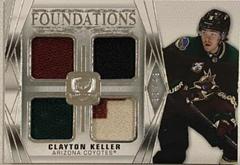 Clayton Keller Hockey Cards 2020 Upper Deck The Cup Foundations Quad Jersey Prices