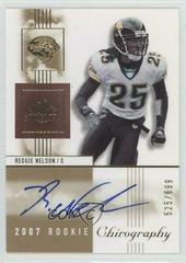Reggie Nelson [Autograph] Football Cards 2007 SP Chirography Prices
