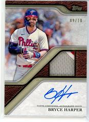 Bryce Harper Baseball Cards 2024 Topps Reverence Autograph Patch Prices