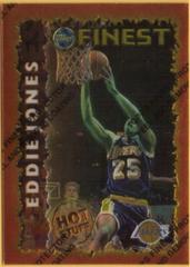 Eddie Jones #HS8 Basketball Cards 1995 Finest Hot Stuff Prices