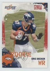 Eric Decker Football Cards 2010 Panini Score Prices