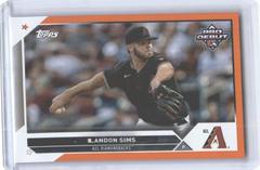 Landon Sims [Orange] Baseball Cards 2023 Topps Pro Debut Prices