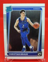 Christian Braun #6 Basketball Cards 2022 Panini Chronicles Draft Picks Donruss Optic Rated Rookie Prices