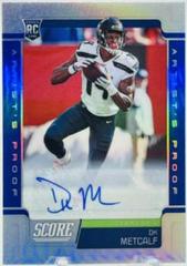 DK Metcalf [Signature Artists Proof] #453 Football Cards 2019 Panini Chronicles Score Prices