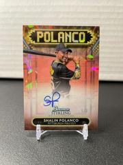 Shalin Polanco [Rose Gold] #SSA-SP Baseball Cards 2022 Bowman Sterling Signage Autographs Prices