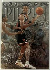 Scottie Pippen #24 Basketball Cards 1998 Metal Universe Prices