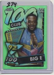 Big E [Green] Wrestling Cards 2021 Topps Slam Attax Chrome WWE Prices