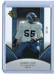 Darryl Tapp [Gold] #292 Football Cards 2006 Upper Deck Ultimate Collection Prices