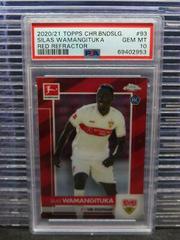 Silas Wamangituka [Red Refractor] Soccer Cards 2020 Topps Chrome Bundesliga Prices