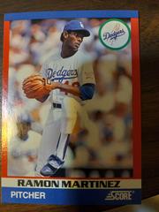 Ramon Martinez #16 Baseball Cards 1991 Score Superstars Prices