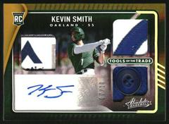 Kevin Smith [Spectrum Gold] #TT3S-KS Baseball Cards 2022 Panini Absolute Tools of the Trade 3 Swatch Signatures Prices
