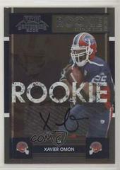 Xavier Omon [Autograph] Football Cards 2008 Playoff Contenders Prices
