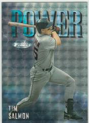 Tim Salmon [Refractor] Baseball Cards 1997 Finest Embossed Prices
