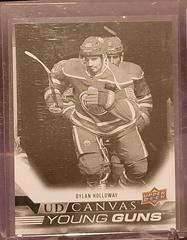 Dylan Holloway [Black & White] #C219 Hockey Cards 2022 Upper Deck UD Canvas Prices
