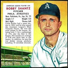 Bobby Shantz Baseball Cards 1953 Red Man Tobacco Prices