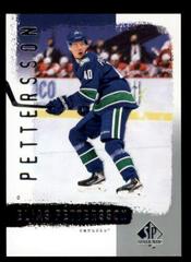 Elias Pettersson #R1 Hockey Cards 2020 SP Authentic 2000-01 Retro Prices