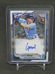 Curtis Mead #CRA-CME Baseball Cards 2024 Bowman Chrome Rookie Autograph Prices