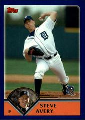 Steve Avery #T42 Baseball Cards 2003 Topps Traded Prices