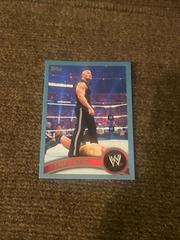 The Rock [Blue] Wrestling Cards 2011 Topps WWE Prices