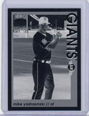 Mike Yastrzemski [Negative Inverse] #28 Baseball Cards 2022 Topps Archives Snapshots Prices