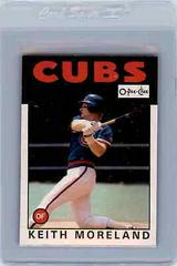 Keith Moreland #266 Baseball Cards 1986 O Pee Chee Prices