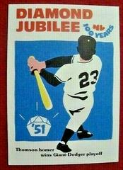 Bobby Thomson Baseball Cards 1976 Laughlin Diamond Jubilee Prices