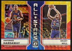 Anfernee Hardaway, Grant Hill [Red Gold Wave] #20 Basketball Cards 2022 Panini Donruss Optic All Stars Prices