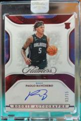 Paolo Banchero [Ruby] #20 Basketball Cards 2022 Panini Flawless Rookie Autograph Prices