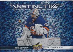 Ilya Sorokin [Sparkle] Hockey Cards 2023 Upper Deck Instinctive Prices