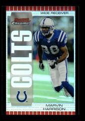 Marvin Harrison [Silver Refractor] #106 Football Cards 2005 Bowman Chrome Prices
