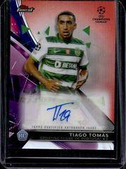 Tiago Tomas [Red] Soccer Cards 2021 Topps Finest UEFA Champions League Autographs Prices