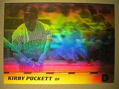 Kirby Puckett Baseball Cards 1992 Upper Deck Team MVP Holograms Prices