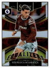 Gianluca Scamacca Soccer Cards 2022 Panini Select Premier League Equalizers Prices