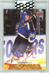 Doug Weight [Red Ink] #CS-DW Hockey Cards 2020 Upper Deck Clear Cut Canvas Signatures Prices
