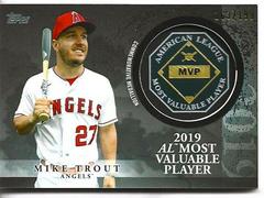 Mike Trout [Black] #MVP-MT Baseball Cards 2023 Topps Update MVP Medallion Prices