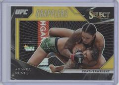 Amanda Nunes [Gold Prizms] #5 Ufc Cards 2021 Panini Select UFC Grapplers Prices