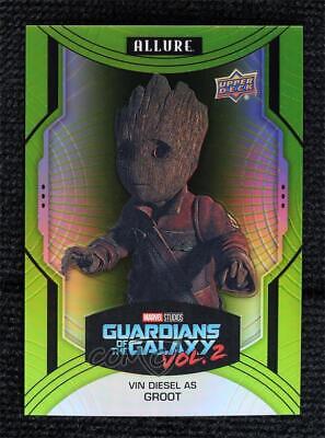 Vin Diesel as Groot [Green Quartz] #102 Marvel 2022 Allure