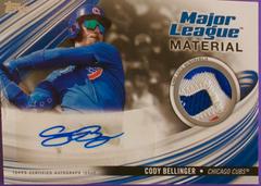 Cody Bellinger [Platinum] #MLMA-CBE Baseball Cards 2023 Topps Update Major League Material Autographs Prices