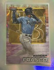 Wander Franco [Gold Lava Refractor] #50 Baseball Cards 2021 Bowman’s Best Prices