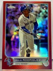 Julio Rodriguez [Red] #USC150 Baseball Cards 2022 Topps Chrome Update Prices