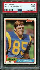 Jack Youngblood Football Cards 1981 Topps Prices