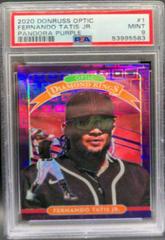 Fernando Tatis Jr. [Pandora Purple] Baseball Cards 2020 Panini Donruss Optic Prices