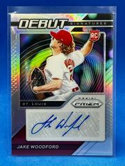 Jake Woodford [Silver Prizm] Baseball Cards 2021 Panini Prizm Debut Signatures Prices