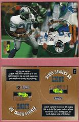 Barry Sanders, Herman Moore Football Cards 1995 Pro Line Pogs Prices