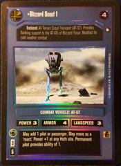 Blizzard Scout 1 [Foil] Star Wars CCG Reflections Prices