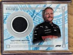 Valtteri Bottas [Blue] Racing Cards 2023 Topps Eccellenza Formula 1 Reliquia Prices